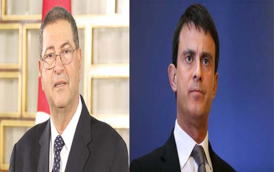 رئيس الحكومة ونظيره الفرنسي 